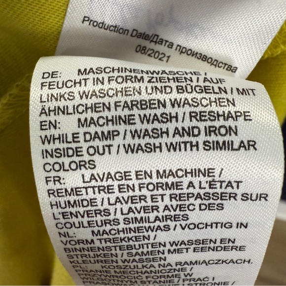 Ulla Popken Yellow V-neck A-line Tank Top Tunic Plus Size 28/30 - Picture 8 of 8